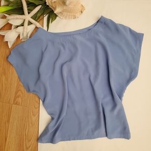 GONE - Perfect Fit Blue Vintage Blouse*